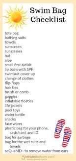 How To Pack The Perfect Swim Bag Travel Bag Essentials Swimming Bag Pool Bag Essentials