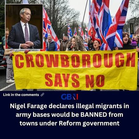 GB - Mr Farage outlined plans requiring emergency legislation to circumvent  existing human rights protections | Facebook
