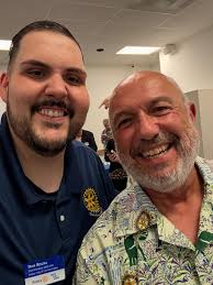 Last night, President Dan Rocha and President-Elect Eric Huff attended the  first District 5320 Leadership Forum of the year in Fountain Valley. Great  to connect with fellow Rotary leaders from neighboring cities