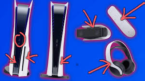 Ps5 Official Console Design Multiple Versions Accessories More Youtube