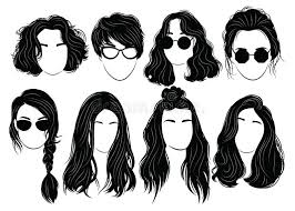 Momjunction has an exhaustive list of trendy yet quick teen hairstyles that you can pick from. Black Hairstyles Stock Illustrations 1 957 Black Hairstyles Stock Illustrations Vectors Clipart Dreamstime