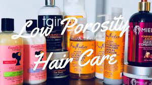 It's also infused with spearmint and clary sage. Best Products For Low Porosity Hair Top Shampoos Conditioners Leave Ins For Low Porosity Hair Youtube