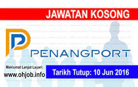 Portal carian jawatan & kerja kosong terpantas di malaysia. Jawatan Kosong Penang Port Sdn Bhd 10 Jun 2016 Jawatan Kosong Kerajaan Swasta Terkini Malaysia 2021 2022