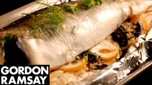 Seabass With Fennel Lemon Capers Gordon Ramsay Gordon Ramsey Recipes Gordon Ramsay Recipe Gordon Ramsay