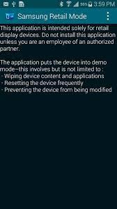 Dear subsciber…in this video we'll learn bypass & remove retail mode/live demo unit with just 1 apk. Samsung Retail Mode Lite For Android Apk Download