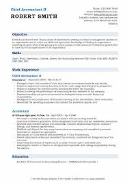 Best resume objective examples examples of some of our best resume objectives, including resume samples, free to use for writing your if you are making a resume or cv for an accounting position, the career objective statement is a part of the resume you must take care to write. Chief Accountant Resume Samples Qwikresume
