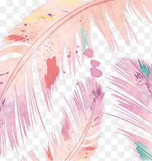 Feather watercolor painting is available in pdf, png, and jpg files. Of Pink Leaves Feather Watercolor Painting Drawing Feather Animals Peacock Feather Png Pngegg