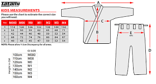 tatami size charts tatami fightgear tatami gi size chart