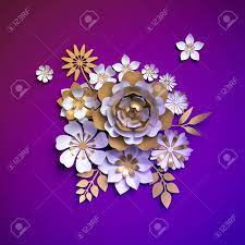 Fonder mols 3d paper flower decorations (set of 13, white black gold), giant paper flowers for wedding backdrop, graduation party, bridal shower, halloween centerpieces, nursery wall decor. 3d Floral Bouquet White Gold Paper Flowers Botanical Composition Stock Photo Picture And Royalty Free Image Image 120711223