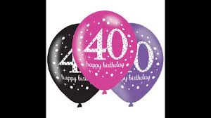 40th birthday sayings can be used to enhance the party décor by conveying a special message for the guest of honor. 40th Birthday Quotes Best Happy 40th Birthday Wishes Youtube