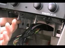 How To Remove Install Volvo V70 S60 S80 Radio Disconnect Battery First Youtube