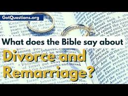 What Does The Bible Say About Divorce And Remarriage Divorce Bible Sayings