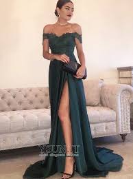 Vestito lungo donna elegante con spacco maxi abito da sera merletto…. Abiti Da Sera Con Spacco Buy Clothes Shoes Online