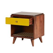 Table De Chevet Vintage 1 Tiroir En Manguier Maisons Du Monde Table De Chevet Vintage Chevet Vintage Table De Chevet