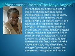 Elliot, virago press (london, england), 1989. Ppt Phenomenal Woman By Maya Angelou Powerpoint Presentation Free Download Id 2622548