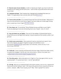 As you're reading or listening to one, you're be focused on what happens. 50 Ways To Learn English Without A Teacher