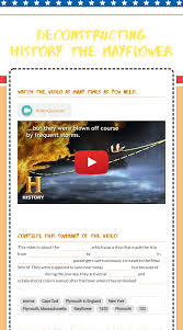 Deconstructing History The Mayflower Worksheet In 2020 Learning Worksheets History Worksheets History