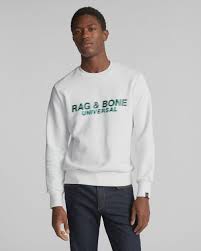 Rag Bone Glitch Sweatshirt Men Shirts Rag Bone