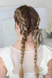 9 Easy Travel Hairstyles Missy Sue Travel Hairstyles Hair Styles Fish Tail Braid