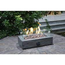 10 6 In Outdoor Propane Gas Tabletop Firepit Fp11053 The Home Depot Tabletop Firepit Fire Pit Outdoor Propane Fire Pit