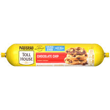 Refrigerated Chocolate Chip Cookie Dough Nestle Toll House