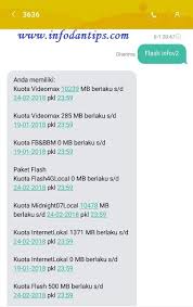Adapun cara lainnya untuk cek paket flash telkomsel yaitu melalui 3 cara berikut ini Cara Cek Kuota Internet Telkomsel