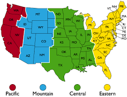 Graphic Maps Usa Images Time Zone Map