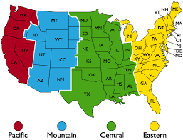 graphic maps usa images time zone map