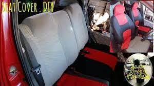 Harga sarung kusyen kereta viva murah. Cara Pasang Seat Cover Produa Myvi Tutorialdiy Aoneauto Alanstyle Youtube