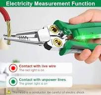 8 in 1 Wire Stripper, 8-in-1 Wire Stripper with Voltage Tester, Electric Wire Stripping Tool for Cutting and Pulling 8 in 1 Super Easy Multi-Function ...