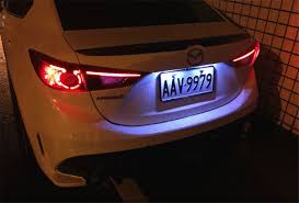 Vland Factory For Car Tail Lamp For Mazda 3 Led Bar Taillight 2014 2015 2016 Axela Led Tail Light Plug And Play Red Color Vlan Led Tail Lights Mazda Tail Light