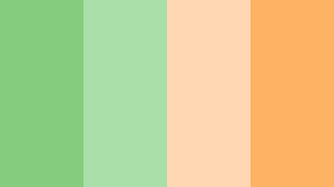 These color combination could create a beautiful color schemes, and you could use as inspiration for your design. Light Green With Orange Color Scheme Green Schemecolor Com