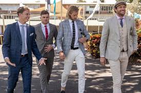 Nail the casual look in a perfectly tailor made mens linen suit. The Best Men S Spring Racing Style On Show At The Everest 2019 Gq
