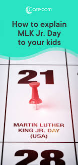 How To Explain Martin Luther King Jr Day To Kids King Jr Mlk Jr Day Martin Luther King