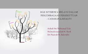 Maybe you would like to learn more about one of these? Hak Istimewa Melayu Dalam Perlembagaan Persekutuan Cabaran By Aishah Mohamad Zaki