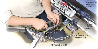 Any vehicle towing a trailer requires trailer connector wiring to safely connect the taillights, turn signals, brake lights and other necessary electrical systems. Wiring Your Trailer Hitch