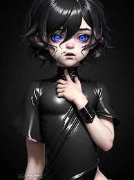 DreamShaper prompt: a beautiful femboy, doomer boy , cute - PromptHero