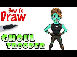 The skull trooper is back in the item shop along with his female counterpart the skull ranger. How To Draw Fortnite Characters Youtube Easy Cartoon Drawings Drawing For Beginners Drawings
