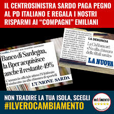 Il comune di cabras si trova nella provincia di oristano (or) che fa parte della regione sardegna. Il Pd Ha Acquistato Il Banco Di Sardegna E Lo Ha Fatto Pagare Ai Sardi Il Blog Delle Stelle