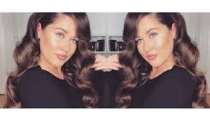 This hairstyle that i created for a photoshoot reminds me of image source : How To Vintage Waves Curls I Old Hollywood Hairstyle I Elegante Frisur I Marina Si Youtube