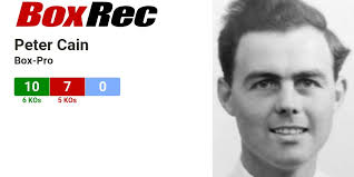 BoxRec: Peter Cain