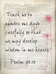 Be Strong In Love Psalms Psalm 90 12 Scripture Verses