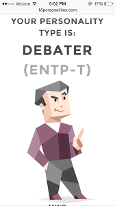 Entp personality development & functional stack. 16 Personalities Test Debater