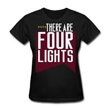 There Are Four Lights T Shirt Spreadshirt Star Trek Captain Picard Mens Tshirts