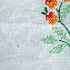 Maybe you would like to learn more about one of these? Kitchen Dining Vintage Cross Stitch Table Cover Midcentury Needlework Linen Tablecloth Needlework Approx 48 X 44 Blue White Fabric Destash Linens