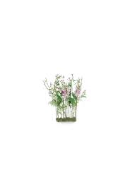 Refusing to wilt and wither, this faux floral arrangement offers a boost of botanical beauty without any upkeep. Artificial Wild Flower Arrangement The Artificial Plants Shop