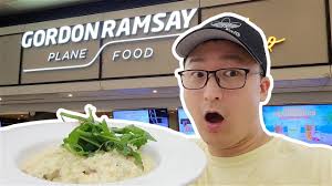 Trying Gordon Ramsay PLANE FOOD at Hong Kong Airport