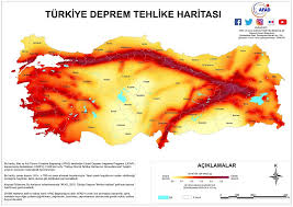 Google'ın haritalar uygulamasında deprem riskini öğrenmek istediğiniz yeri işaretleyin. Turkiye Deprem Tehlike Haritasi