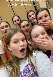 Bald Coach Motivates Team to Run