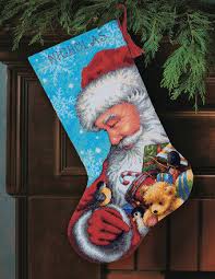 Maybe you would like to learn more about one of these? Dimensions Santa And Toys Christmas Stocking Needlepoint Kit 71 09145 123stitch